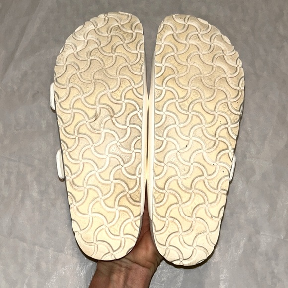 EUC Birkenstock Arizona EVA in White EU38/US 7.5 - Picture 7 of 8